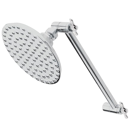 Kingston Brass Shower Head, Polished Chrome, Wall Mount CK135K1
